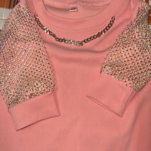 Baby Rhinestone Top