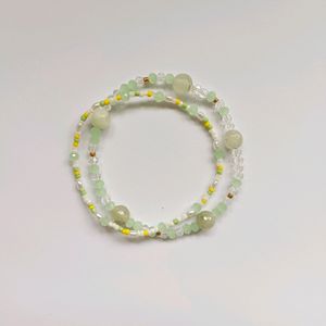 Green 💚🍏 Beaded Bracelet