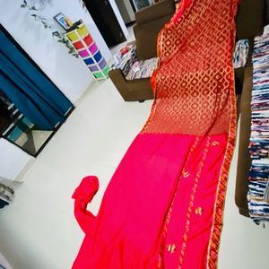 very beautiful rajashthani saree