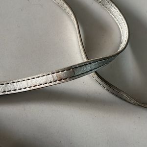 Silver Sling Bag