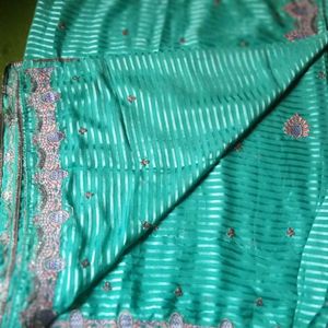 Embroidered Party Wear Saree