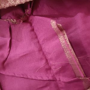 Blouse Magenta Silk