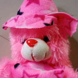 Pink Teddy With Heart