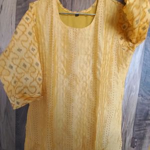 Yellow Kurti