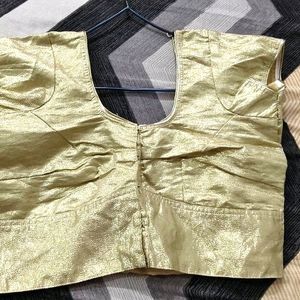 Partywear Golden Blouse