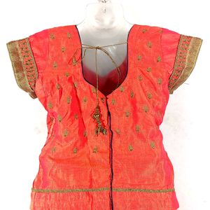 Coral Pink Ethnic Wear (Women)