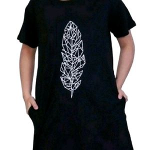 long tshirt::night wear tshirt::sleepwear