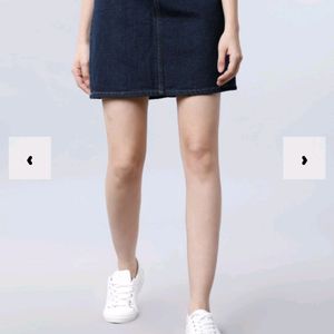 Tokyo Talkies Women Denim Mini Skirt