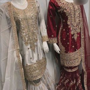 Heavy Bridal Garara Set