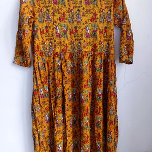 Kalamkari Maternity Wear Kurta