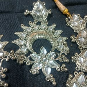 Ethnic Necklace, Oxidised Jewellery,