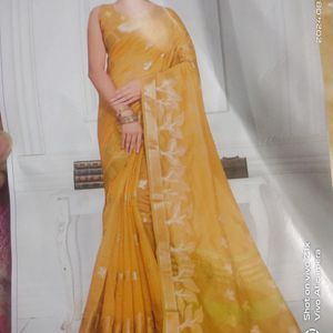 Organza Saree