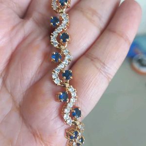 Blue Ad Stone Bracelet