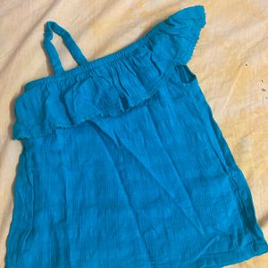 Old Navy Top Teal Color For Girls