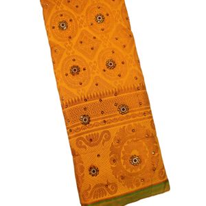 Saree For Women With Stone Work