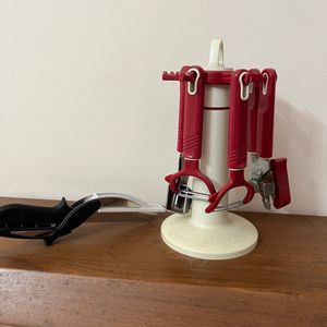 Kitchen Tools And Cutters With Stand