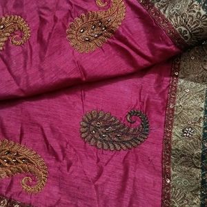 Combo Of 2 Heavy Embroidery Saree