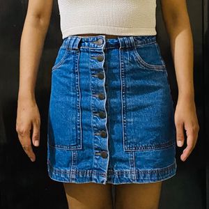 Denim Skirt