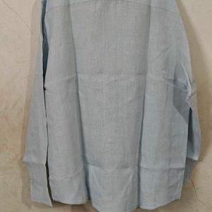 Custom Stitched Pure Linen Shirt By Raymonds- 44XL