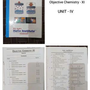 Objective Chemistry For CLASS - XI ( All Units)