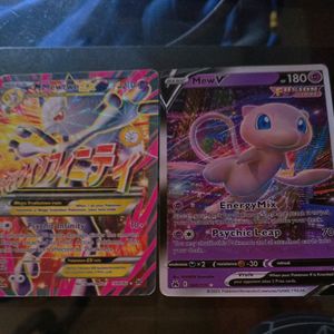 Pokemon Card Of Mewtwo