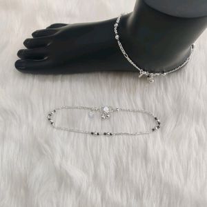 Pure Silver Anklet For Women Nd Girls