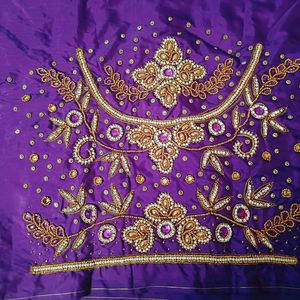 Beautiful Design Maggam Work Blouse Piece