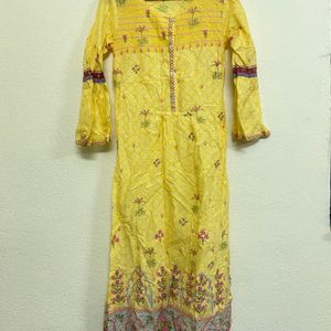 BIBA Bell Sleeves Kurta