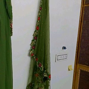 Long Embroidery Gown