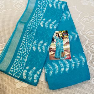 Fresh 🥰Soft Cotton Saree Per Piece Price -550₹