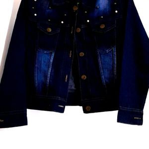 Denim Overcoat For Women (M)