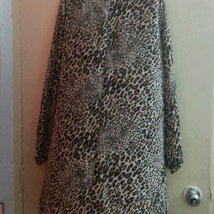 cheetah print beautiful dress