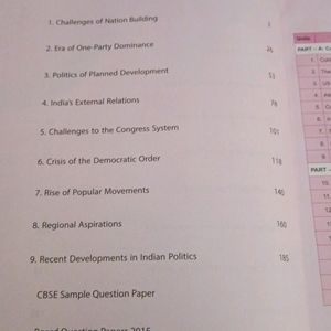 POLITICAL SCIENCE FOR CLASS 12