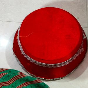 Red Decoration Basket For