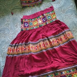 Red Chaniya Choli