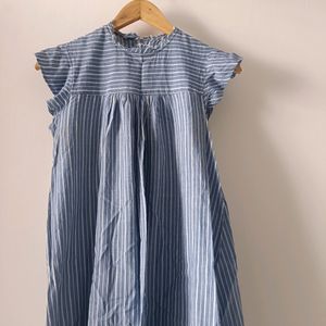 Blue Summer COTTON Dress