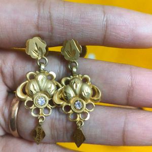 18 Carat Gold Earrings