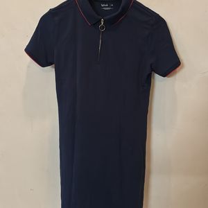 Blue Polo Dress