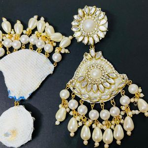 Fancy Party Wear Long Size Have Earrings