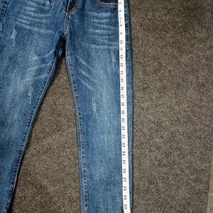 Ladies Dark Blue Jeans Size - 28