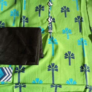 A Fluorescent Green Kurta For Women