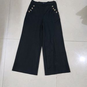 Statement Black  Mango Trousers