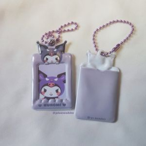 sanrio authentic photocards as charms