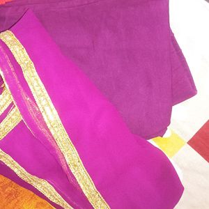 Women Anarkali Dress With Dupatta And Leggings