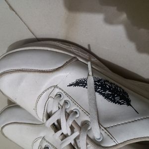 Chunky White Sneakers