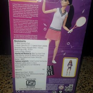 Barbie - Tennis Player Made To Move Doll