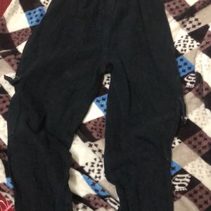 Black Parachute Cargo Pants