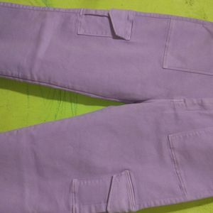 Lavender Cargo For Womens