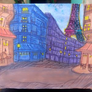 PARIS LANDSCAPE PAINTING