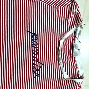 Red And White Striped T Shirts